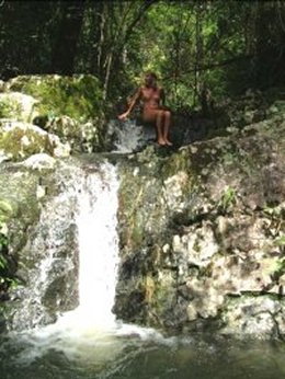 nude waterfall